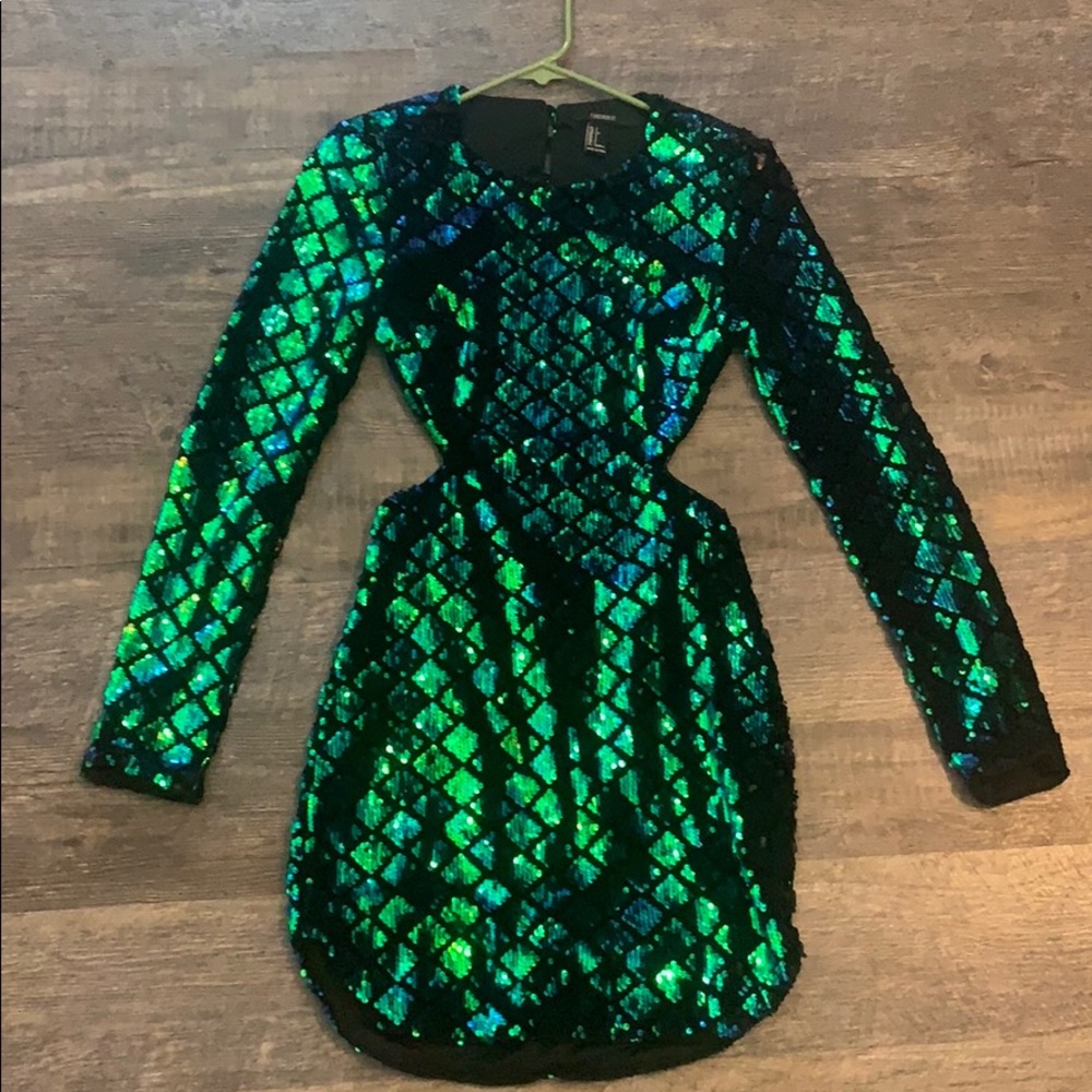 Mermaid sequin dress